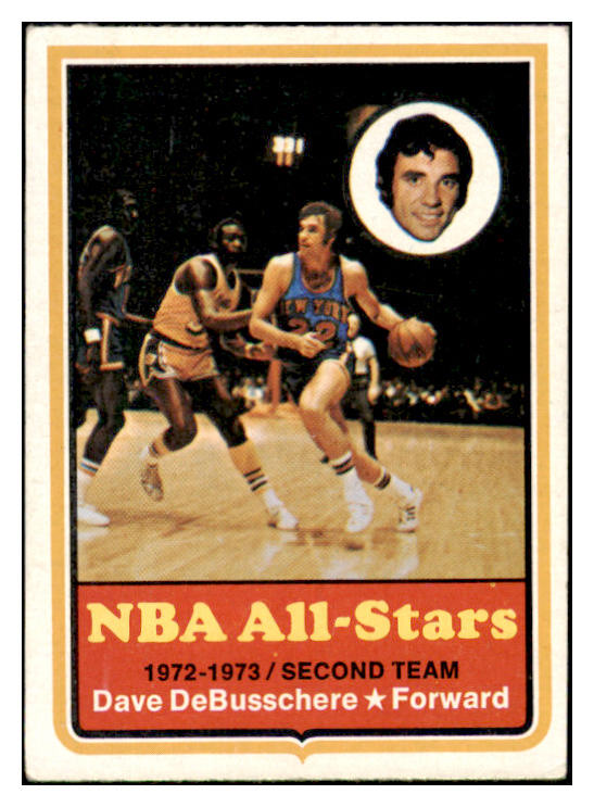 1973 Topps Basketball #030 Dave DeBusschere Knicks EX 531836