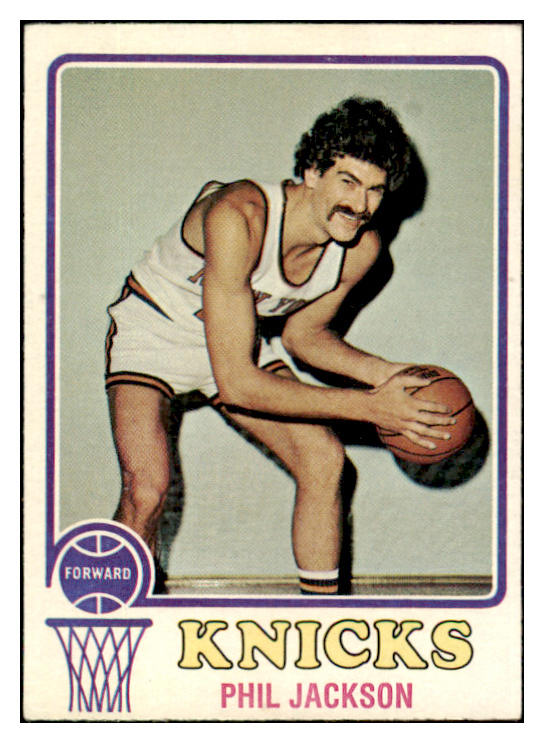 1973 Topps Basketball #071 Phil Jackson Knicks EX 531837