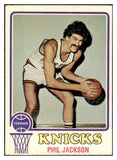 1973 Topps Basketball #071 Phil Jackson Knicks EX 531837