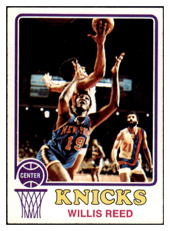1973 Topps Basketball #105 Willis Reed Knicks EX-MT 531840