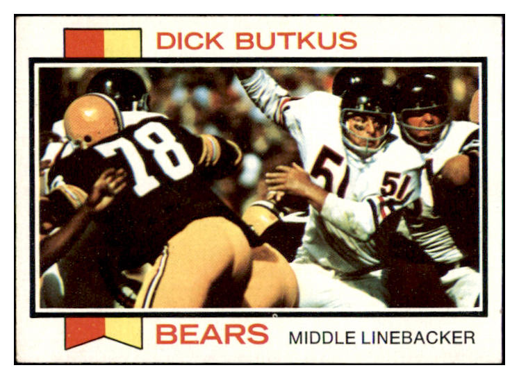 1973 Topps Football #300 Dick Butkus Bears EX-MT 531852