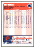 1990 Fleer #445 Andy Hawkins Yankees Signed Autographed 531887