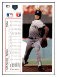 1991 Upper Deck #333 Andy Hawkins Yankees Signed Autographed 531888