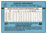 1988 Donruss #374 Charles Hudson Yankees Signed Autographed 531890