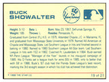 1986 Star #019 Buck Showalter Yankees Signed Autographed 531912