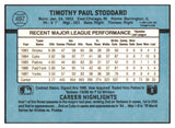 1988 Donruss #497 Tim Stoddard Yankees Signed Autographed 531917