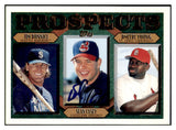 1996 Topps #202 Sean Casey Indians Signed Autographed 531935