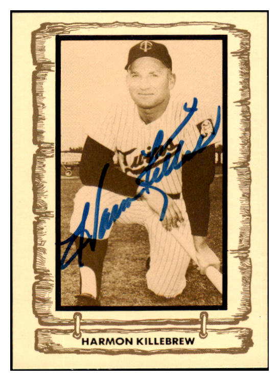 1982 Pacific Legends #069 Harmon Killebrew Twins Signed Autographed 531963