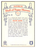 1983 Donruss Heroes #038 Ralph Kiner Pirates Signed Autographed 531965