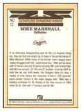 1985 Donruss #012 Mike Marshall Dodgers Signed Autographed 531983