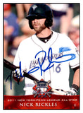 2011 Grandstand Nick Rickles A's Signed Autographed 531997