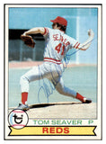 1979 Topps #100 Tom Seaver Reds Signed Autographed 532005