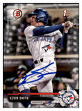 2017 Bowman Draft #BD192 Kevin Smith Blue Jays Signed Autographed 532006