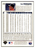 1995 UD Choice #218 Lou Whitaker Tigers Signed Autographed 532016