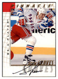 1998 Pinnacle #058 Adam Graves Rangers Signed Autographed 532047