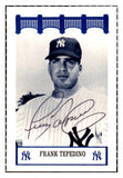 1992 Wiz Frank Tepedino Yankees Signed Autographed 532061
