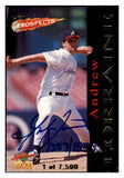 1995 Signature #HP3 Andrew Lorraine Angels Signed Autographed 532063