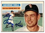 1956 Topps #195 George Kell White Sox Signed Autographed 532086