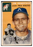 1954 Topps #149 Jim Robertson A's Signed Autographed 532093