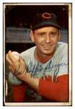 1953 Bowman #106 Ken Raffensberger Reds Signed Autographed 532109