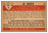1953 Bowman #008 Al Rosen Indians Signed Autographed 532110