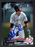 2017 Bowman Chrome #BCP121 Blake Rutherford Yankees Signed Autographed 532116
