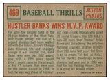 1959 Topps Baseball #469 Ernie Banks IA Cubs VG-EX 532165