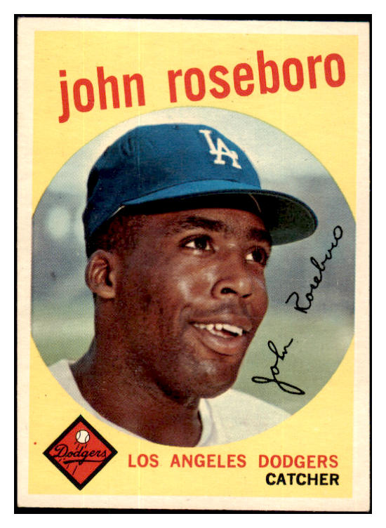1959 Topps Baseball #441 John Roseboro Dodgers EX-MT 532167