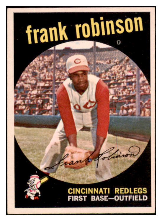 1959 Topps Baseball #435 Frank Robinson Reds EX+/EX-MT 532169
