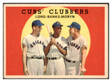 1959 Topps Baseball #147 Ernie Banks Dale Long VG-EX 532174