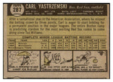 1961 Topps Baseball #287 Carl Yastrzemski Red Sox VG-EX 532182