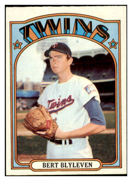 1972 Topps Baseball #515 Bert Blyleven Twins EX-MT 532188