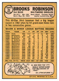 1968 Topps Baseball #020 Brooks Robinson Orioles VG-EX 532191