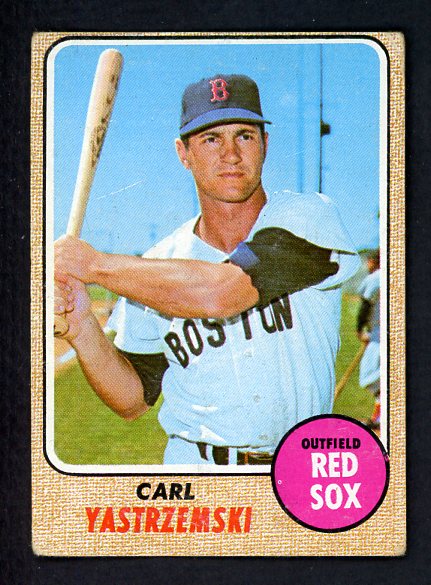 1968 Topps Baseball #250 Carl Yastrzemski Red Sox VG 532193