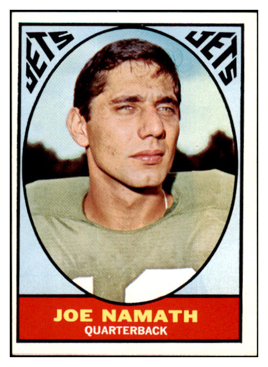 1967 Topps Football #098 Joe Namath Jets NR-MT 532194