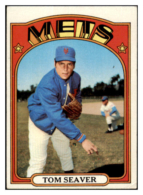 1972 Topps Baseball #445 Tom Seaver Mets VG-EX 532196
