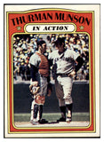1972 Topps Baseball #442 Thurman Munson IA Yankees EX-MT 532197