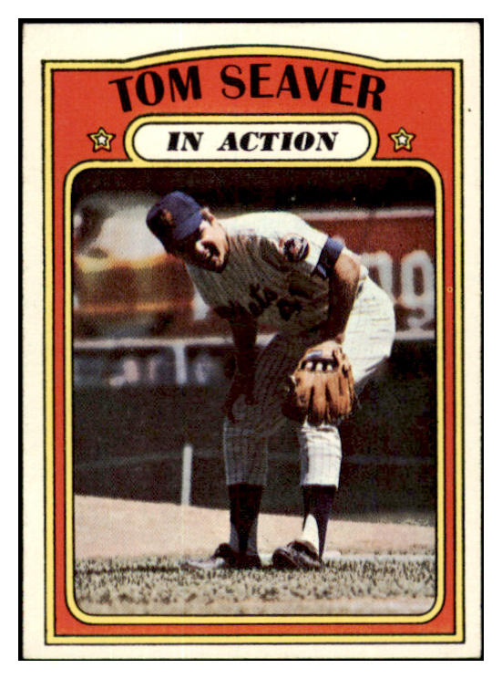 1972 Topps Baseball #446 Tom Seaver IA Mets VG-EX 532198