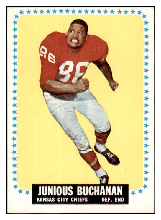 1964 Topps Football #092 Buck Buchanan Chiefs EX-MT/NR-MT 532213