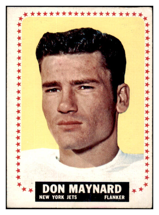 1964 Topps Football #121 Don Maynard Jets VG-EX 532217