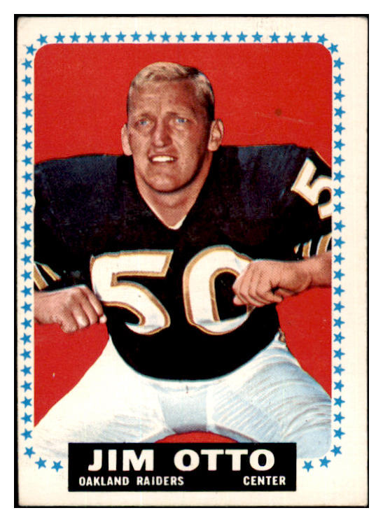1964 Topps Football #148 Jim Otto Raiders EX 532220