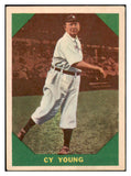1960 Fleer Baseball #047 Cy Young Indians VG-EX 532229