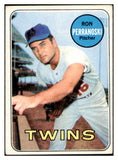 1969 Topps Baseball #077 Ron Perranoski Twins VG-EX Variation 532232