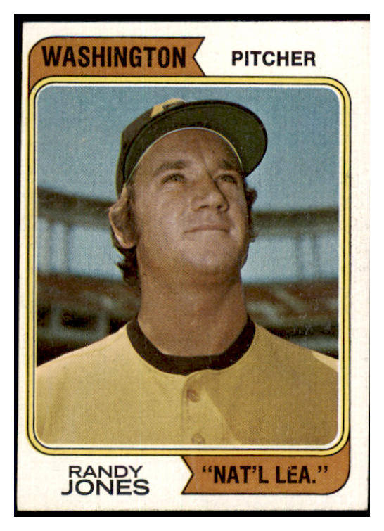 1974 Topps Baseball #173 Randy Jones Padres EX Variation 532245
