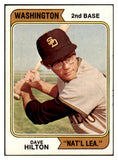 1974 Topps Baseball #148 John Hilton Padres EX-MT Variation 532249