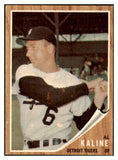 1962 Topps Baseball #150 Al Kaline Tigers EX 532257