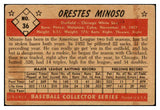1953 Bowman Color Baseball #036 Minnie Minoso White Sox VG-EX 532259