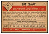 1953 Bowman Black & White Baseball #027 Bob Lemon Indians VG-EX 532260