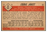 1953 Bowman Color Baseball #105 Eddie Joost A's GD-VG 532264