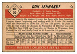 1953 Bowman Color Baseball #020 Don Lenhardt Browns EX 532269
